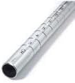 Nexel 320783 34H Chrome Post Steel Silver 4 Pack