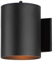 Maxim Outpost - 1 Light Outdoor Wall Mount with PHc-Black Finish
