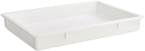 18x26x3 Plastic Stackable Pizza Dough Proofing Box Dough Container - NSF (29A-008)