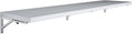 Stainless Steel Folding Wall Shelf NSF Certified| Concession Stand Food Truck Kitchen Restaurant Garage Laundry and Utility Room (18 D x 72 W)