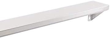 PRO&ampFamily 5 inches x 36 inches Stainless Steel Restroom Wall Mount Shelf. Suitable for use in Restaurant Business Warehouse.