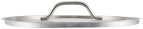 TrueCraftware- 12 qt. Stainless Steel Stock Pot Lid 11-5/8 Diameter x 1/2 Thickness- Heavy Duty Stock Pot Cover Stew Simmering Pot Soup Pot Lid for Soup Pasta Vegetable Oven Safe &amp NSF Certified