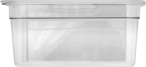 Cambro Clear Food Pan Third Size (6-15/16 x 12-3/4) - 6