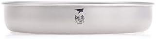 KEITH TITANIUM Ti8702 Ultralight Plate - 33.8 fl oz