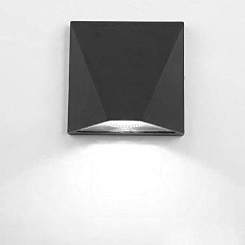 12W LED Outdoor External Wall Sconces Door Gate Light Waterproof Fixture lamp Black Pure White