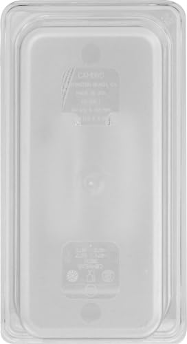 Cambro Clear Food Pan Third Size (6-15/16 x 12-3/4) - 6
