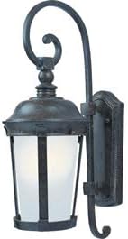Maxim Dover-9W 1 LED Outdoor Wall Mount-8 Inches Wide by 19.5 inches high