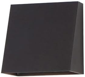 Maxim Pathfinder 15W 1 LED Outdoor Wall Mount 5.5 Inch and 5.5 Inch Wide with Architectural Bronze Finish