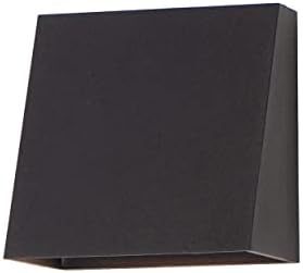 Maxim Pathfinder 15W 1 LED Outdoor Wall Mount 5.5 Inch and 5.5 Inch Wide with Architectural Bronze Finish