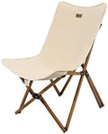 Picnic Chair Folding Chair Camping Camping Picnic Chair Portable Fishing Chair Stool Beach Chair(Color:Beige)