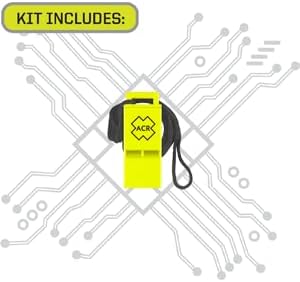 ACR Bivy Stick 2-Way Satellite Messenger Survival Kit Global Coverage Emergency SOS Waterproof Marine Safety Remote Communication Location Sharing Boating Hiking Reliable Satellite Alert