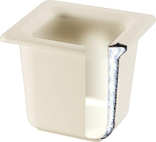 Carlisle FoodService Products CM110103 Coldmaster Insulated Food Pan 1/2 Size 6 quart Black