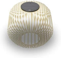 LUUK Studio Solis Wireless Solar LED Ambient Lamp Warm White Indoor Outdoor Cordless Lighting Rust-Resistant Ideal for Patio Garden Bedroom USB-C Rechargeable Soft Cozy Style Sand Size M