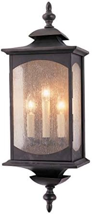 Feiss Lighting-Market Square-Wall Mount Lantern in Traditional Style-9 Inch Wide by 25 Inch High