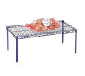Nexel Commerical Wire Shelf Platform Dunnage Storage Rack 24 x 24 x 14 Chrome