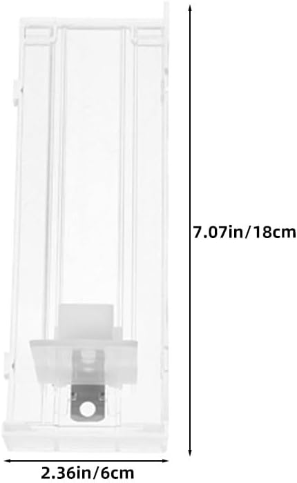 10PCS Supermarket Shelf Pusher: Spring-Loaded Store Display Shelves - Fridge Drinks Automatic Pusher Glide - Beverage Soda Can Organizer Dispenser 18cm/7''