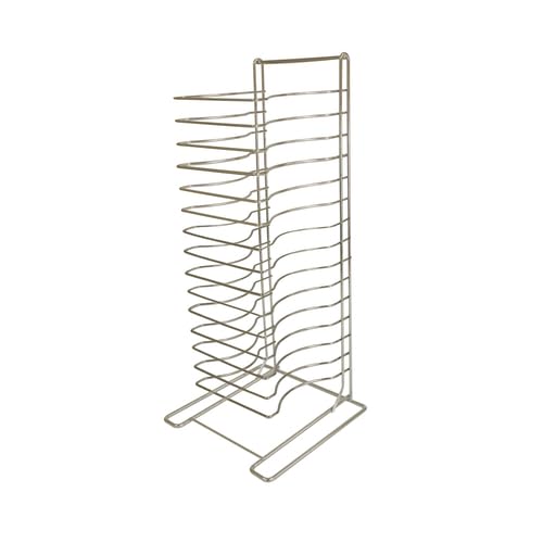 FSE CRPT1015 Pizza Pan Rack 15-Tier 12L x 12W x 27-3/4H Welded Chrome