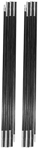 Tent Pole Fiberglass Adjustable Tarp Rod and Tent Poles Awning Frames Kit for Camping Outdoor Support