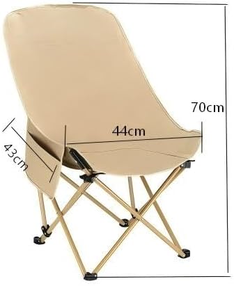 One Lightweight Portable folding Camping Chairs for Adults &amp Teens foldable Khakiit is perfect for the beach fishing outdoor barbecues Outdoor hikingBeach Picnics... Includes a carrying ba