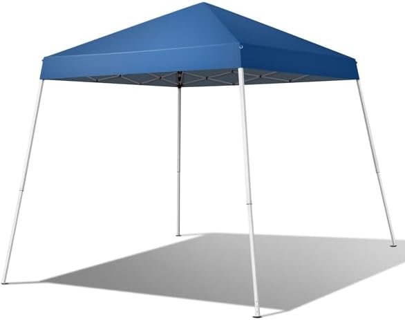 2.5 x 2.5m Portable Home Use Waterproof Folding Tent Blue