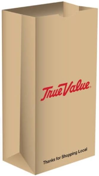 266915 11.06 x 6 x 3.625 in. 6 lb 35 lb True Value Bag - Pack of 500