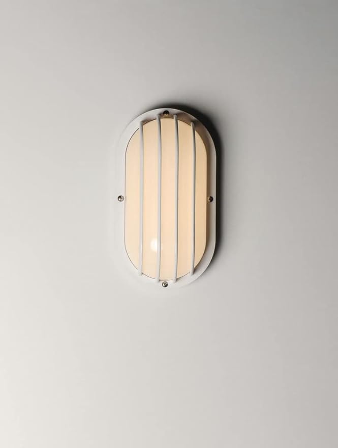 Maxim Bulwark-15W 1 LED Outdoor Wall Sconce-10.5 Inches Wide by 5.75 inches high-White Finish