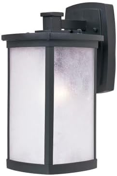 Maxim Terrace-One Light Medium Outdoor Wall Mount in Mission Style-7 Inches Wide by 13.75 inches high-Bronze Finish