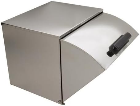 Roll Top Cover for Full-Size Steam Table Pan Metal 15.5'' x 14.3'' x 14.2'' Stainless Steel Commercial Grade
