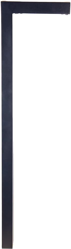 VOLT 12V Wide Modernelle Brass Path Light (Black) with 3W 2700K Warm White G4 LED Bulb for Low Voltage Landscape Lighting on Outdoor Pathway Walkway Garden Driveway or Patio