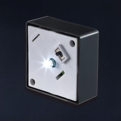 Fence Lights Solar Powered Solar LED Fence Post Cap 2In x 2In(5cm x 5cm) for Wrought Iron Aluminum Garden &amp Outdoor (Warm Light 8)