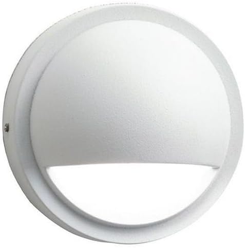 Kichler 15764WHT30R Half Moon LED Deck Light