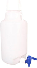 5 Gallon Food-grade Plastic Water Dispenser with Spigot Honey Container Enzyme Barrel for Kitchen and Outdoor Use