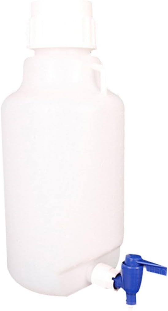 GARVALON Food-grade Plastic 5l Water Dispenser with Spigot Honey Container Enzyme Barrel for Kitchen and Camping Use