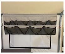 Davis Tent® Hanging Tent Organizer Multi-Pocket Storage for Camping Gear Clothes &amp Accessories Heavy-Duty Fabric Easy to Install Compatible with Canvas Tents &amp Outdoor Shelters