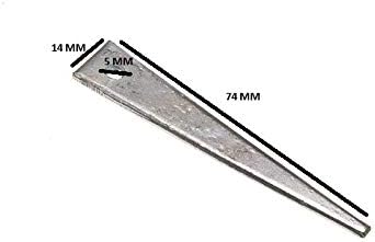 500 x Drive in Vine Eye Ground PEGS 75MM Heavy Duty BZP Rust Proof Steel