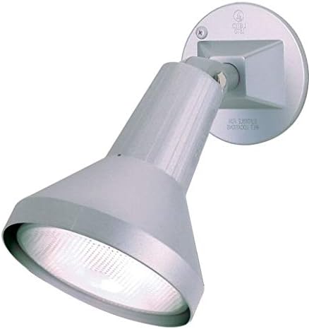 Ciata 15 Outdoor Security Flood Light 1 Head with Heavy Duty Cast Aluminum Body 150W PAR38 Weather Proof Grey Finish