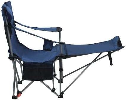 Outdoor Camping Chairs Folding/Portable/Adjustable Reclining Chair(Three-Level Adjustment) Side Pockets &amp Cup HolderCarry Bag