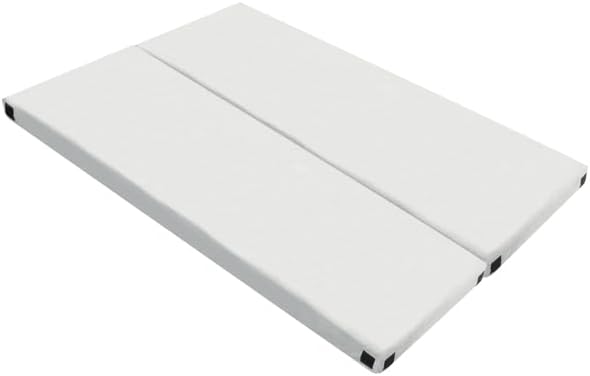 Memory Foam Camping Mattress – 75 x 25 x 2.5 Portable Sleeping Pad with Carry Bag &amp Strap Gray