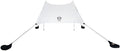 Neso Grande Portable Beach Tent Sun Shelter - Lightweight Beach Shade Canopy - Easy Setup for Family Outings - Patented Reinforced Corners - UPF 50+ Sun Protection - 7ft Tall 9 x 9ft - White