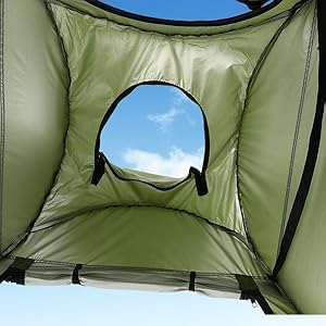 Portable Toilet Kit Camping Toilet with Pop-Up Privacy Tent Toilet Bags Washable Portable Outdoor Showers Changing Rooms