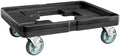 29A-153 Six-Pan Food Carrier Dolly Black
