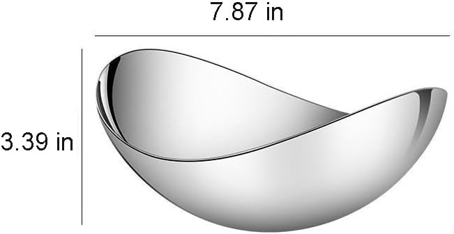 Fashion 304 Stainless Steel Asymmetry Cooking Bowl Strong Durable for Outdoor Camping Living Room