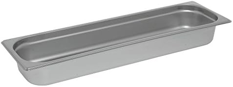 HUBERT 1/2 Size Steam Table Pan Long 24 Gauge Stainless Steel - 2 1/2 D