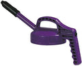 Oil Safe HDPE Stretch Spout Lid Purple For Use With Mfr. No. 101001 101002 101003 101005 101010-100307