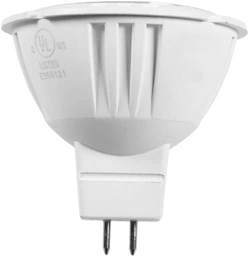 12V LogiSpot Brass Outdoor Spotlight (Bronze) with 5W 2700K Warm White 400 Lumen MR16 LED Bulb for Low Voltage Landscape Lighting of Yard Lawn Garden Patio Trees &amp House