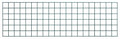 Quantum SG-1860P 60 Epoxy Coated Store Grid Wire Panel | Wall Mounted Display Shelves with 3 x 3 Openings for Commercial Restaurant Kitchen Garage | 60W x 18H Green NSF (Brackets Not Included)
