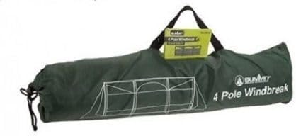 Windbreaker Privacy Camping Screen 3 Panel Blocker Garden Beach 197 x 60 (Forest Green)