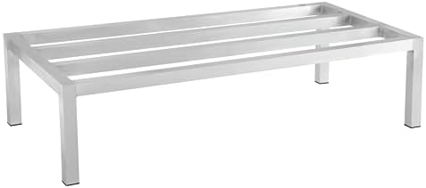 Commercial NSF Aluminum Dunnage Rack - 2500 lb. Weight Capacity - 48x24x12 (28W-138)