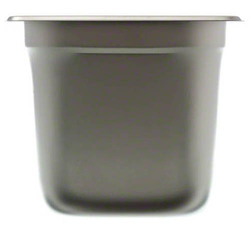 Update International 6 Third-Size Anti-Jam Steam Table PanSilver