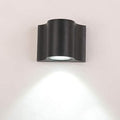 7W LED Outdoor/Indoor External Wall Sconces Light Waterproof Fixture Door Gate Step Stair Surface Mount Lamp Black Pure White